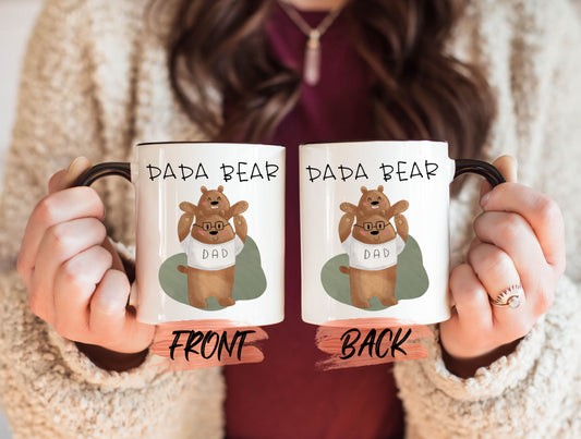 Bear Dad Mug, Fathers Day Papa Bear Gift Mug For Men Fathers Day, Papa Bear Mug, Papa Mug, Fathers Day Mug, Dad Coffee Mug, Fathers Day Cup