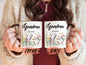 Soon To Be Grandma Gift Mug, Grandma Gift Mug For Nonna Mother’s Day, Wildflower Mug, Best Grandma Mug, Custom Grandma Est 2023 For Granny