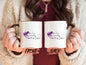 Remember To Breathe Mug, Mental Therapy Health Awareness Mug For Women Mental Awareness Month, Just Breathe Mug, DragonFly Mug For Her