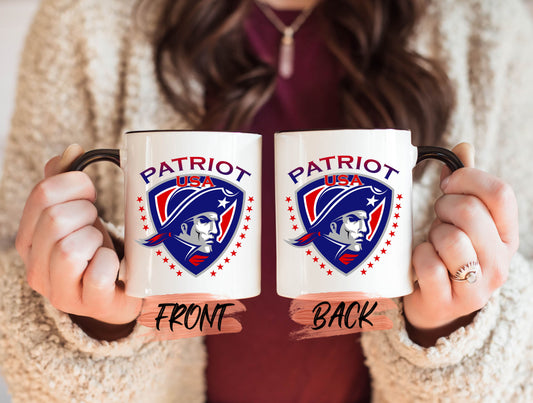 USA Patriotic Mug, For Patriots Day Gifts Mug For Men/Women Patriots Day, Patriots Gifts, American Patriot Mug, For The Country Mug, USA Mug