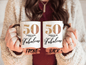 50 Years Of Being Fabulous Mug, 50th Birthday Mug For Men And Women 50th Birthday Gift, 50th Coffee Mug, 50 Years Old Birthday Mug For Her
