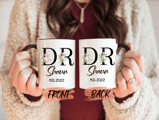 Doctor PHD Graduation Mug For Her, Personalized Doctor Mug For Doctor To Be Graduation, Doctor Mug, Doctor Graduation Mug For Women
