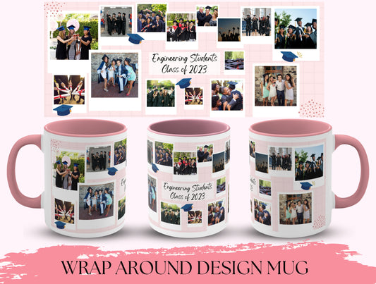 Graduation Gifts Mug, Graduation Collage Mug For College Students Graduation Day, Class Of 2023 Mug, College Grad Mug, Photo Collage Mug