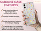 Butterfly Fairies Phone Case, Aesthetic Butterfly Phone Case For Women Birthday, Cute Phone Case, Floral Phone Case, Butterfly Fairy Case