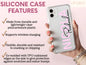 Personalized Name Phone Case For Men And Women Christmas Gift, Aesthetic Phone Case, Name Phone Case, Monogram Phone Case For Him Or Her