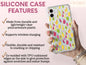 Summer Fruit Phone Case, Summer Phone Case For Women Summer Birthday Gift, Fruity Summer Case, Tropical Phone Case, Summer Fruit Case