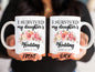 I Survived My Daughter's Wedding Mug, Custom Wedding Day Mug For Parents Wedding Gift, Funny Wedding Mug, Just Married Mug For Men/Women