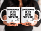 Coordinator Of The Entire Shitshow Mug, Funny Mug For Mom Mother’s Day Gift, Mom Birthday Gift, Funny Coffee Mug, Funny Mugs For Women