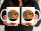 Skeleton Yoga Mug, Happy Halloween Horror Cup For Men And Women Halloween Party, Happy Halloween Mug, Skeleton Mug For Him & Her