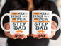 Any Man Can Be A Father Mug, Coolest Step Dad Mug For Bonus Dad Fathers Day, Step Dad Gift, Step Father Mug, Best Bonus Dad Ever, Bonus Dad