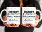 Not A Miracle Worker Mug, Personalized Teach History Mug For Teachers Back To School, History Buff Gift, Funny History Mug, History Teacher