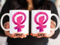Feminist Fist Mug, Feminist Strong Women Mom Gift Mug For Mother’s Day Gift, Empowered Women, Girl Power, Strong Women Mug For Mother