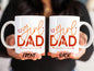 Girl Dad Mug, Fathers Day Papa Bear Gift Mug For Men Fathers Day, Father Daughter Mug, Daddy Mug, Fathers Day Cup, Happy Fathers Day For Him