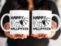 Halloween Bats Mug, Happy Halloween Horror Cup For Men And Women Halloween Party, Bat Coffee Mug, Spider Coffee Mug For Him & Her