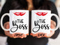 The Boss Mug, Entrepreneur Mom Female Boss Babe Mug For Women Mother’s Day, Boss Lady Mug, Girl Boss Mug, Female Boss Gift, Lip Mug Gift