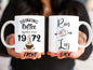 50th Wedding Anniversary Mug Gift, Drinking Coffee Together Since Mug For Mom & Dad Anniversary, 50th Anniversary Gifts For Parents