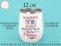 4th Of July Tumbler, Happy 4th Of July Wine Tumbler For Men And Women Independence Day, American Tumbler, 4th Of July Gift For His And Her