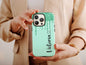 Name Drip Phone Case, Custom Name With Background Phone Case For Women Christmas, Name Case, Pretty Phone Case, Custom Phone Case For Girls