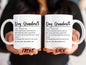 Dog Grandma Mug For Granddog Mother’s Day Gift, Grandma Coffee Mug, Best Dog Grandma, Grandma Definition Mug, Dog Mug, Grandma Mug Gifts