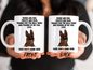 Custom German Shepherd Mug, German Shepherd Mug For German Shepherd Owners’ Birthday Gift, Dog Mug, Custom German Shepherd Mug For Dog Owner