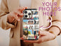 Aesthetic Photo Collage Phone Case, Photo Collage Cellphone Case For Men & Women Birthday, Photocard Phone Case, Picture Phone Case Him/Her