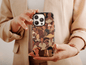 Black Women Phone Case, Modern Black Women Phone Case For Black Women’s Black History Month Gift, African Woman Case, Afro Case For Women