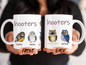 Hooters Mug, Owl Mug For Men And Women Christmas Gift, Owl Coffee Mug, Owl House Mug, Owl Cup, Night Owl Mug, Angry Owl Mug For Him Or Her