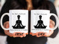 Chakra Balancing Mug, Yoga Mom Mug For Yogi Mom Mother’s Day Gift, Chakra Mug, Yoga Gifts, Yoga Coffee Mug, Yoga Meditation Gift For Her
