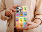 Monster Cartoon Creature Phone Case, Monster Phone Case For Men And Women Birthday, Cartoon Monster, Cute Monster Case For Him & Her
