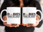Boobies Make Me Smile Mug, Boob Mug For Women Breast Cancer Awareness Month Gift, Feminist Mug, Boobs Mug, Body Positivity Mug For Women