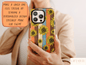 Retro Sunflowers Phone Case, Retro Phone Case For Women Christmas Gift, 90s Phone Case, 70s Phone Case, Sunflower Phone Case For Her