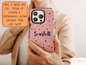 Personalized Stars Phone Case, Star Phone Case For Men And Women, Stars Pattern Case, Night Stars Case, Custom Name Phone Case For Women