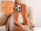 Ghost Halloween Phone Case, Ghost Phone Case For Men And Women Birthday Gift, Halloween Phone Case, Spooky Halloween Phone Case For Him/Her