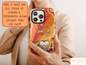 Retro Hippie Phone Case, Retro Phone Case For Retro Lovers’ Christmas Gift, 70s Phone Case, 90s Phone Case, Aesthetic Phone Case For Him/Her