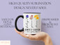 Auntie Family Garden Mug, Custom Birth Month Mug For Women Birthday Gift, Auntie Flower Coffee Mug, Customized Aunties Garden Mugs For Aunt
