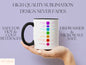 7 Chakra Mug, Yoga Lover Mom Gifts Mug For Women Mother’s Day, Chakra Mug, Yoga Gifts, Yoga Teacher Gift, Yoga Coffee Mug, Yoga Lover Mug