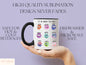 All Feelings Are Ok Mug, Mental Therapy Health Awareness Mug For Men & Women Mental Awareness Month, Mental Health Gift, All The Feels Mug
