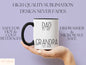 Grandpa Est Mug, Dad To Grandpa Mug For New Grandpa Baby Father's Day Gift, Baby Reveal Gift, Custom New Grandpa, Dad Grandpa Est Mug
