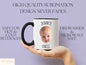 Uncle Gift Mug, Personalized Baby Face Photo Mug For Uncle Birthday Gift, Uncle Nephew Gift, Mug For Uncle, Custom Face Mug For Father's Day