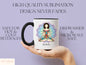 Personalized Yoga Mug, Yoga Lover Mom Gifts Mug For Women Mother’s Day, Namaste Mug, Yoga Lover Mug, Yoga Coffee Cup, Yoga Gifts For Mom