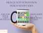 Personalized Wordle Mug, Customizable Wordle Mug For Men And Women Birthday, Coffee Mug Wordle, Wordle Gift, Wordle Coffee Mug For Him/Her