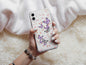 Cute Purple Butterfly Phone Case, Butterfly Phone Case for Women Christmas, Butterfly Case, Fall Leaves Case, Butterfly Lover Gift For Her