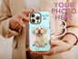 Pet Memorial Phone Case, Custom Pet Portrait Phone Case For Pet Owners’ Memorial Gift, Pet Phone Case, Custom Pet Icon Case For Pet Owners