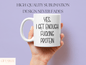 Vegan Gift, Yes I Get Enough Protein Mug For Vegetarian, Vegan AF, Vegetarian Gifts, Vegan Gifts, Best Vegan Gift For Women