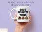 Dad Gift, Dad’s Favorite Turds Mug For Daddy Father’s Day, Gift For Dad, Dads Little Shits, Best Dad, Dad Gift Mug, Custom Daddy Mug For Dad