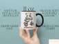 Panda Mug, Personalized Panda Mug For Panda Lover Christmas Gift For Her, Panda Gifts, Panda Coffee Mug, Panda Gift, Gift For Women