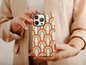 Retro Patterns Phone Case, Retro Phone Case For Retro Lovers’ Christmas Gift, 70s Phone Case, 90s Phone Case, Aesthetic Phone Case For Women
