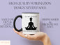 Chakra Balancing Mug, Yoga Mom Mug For Yogi Mom Mother’s Day Gift, Chakra Mug, Yoga Gifts, Yoga Coffee Mug, Yoga Meditation Gift For Her