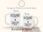 Dad Gift, Husband Daddy Mug For New Daddy Baby Announcement Mug, New Dad Gift, Dad Mug, Custom Daddy Gift, Baby Reveal For Soon To Be Dad