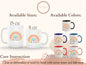 It Takes A Big Heart Mug, Back To School Mug For Students And Teachers First Day Of School, Teacher Coffee Mug, Personalized Rainbow Mug